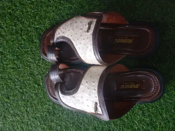 Mauri DualTone White Brown Elite Shoes Luxury two-tone Mauri shoes engineered for premium fashion statements