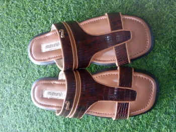 Mauri PeachBrown Modern Dress Shoes Contemporary peach-brown Mauri shoes blending soft tones with high-end class