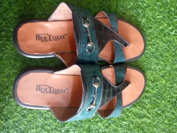 Bertozzi GreenBlack Fusion Shoes Unique green-and-black colorway for bold fashion-forward shoe lovers