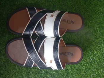 Bertozzi BlackWhite Contrast Shoes Striking black-and-white dress shoes built for modern expressive fashion