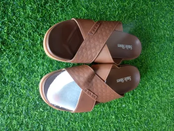 Smile Brown Premium Leather Shoes Classic brown Smile shoes offering refined leather craftsmanship for stylish wear