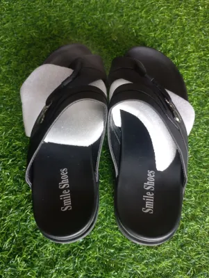 Smile Black Elegant Leather Shoes Classic Black Smile shoes designed for polished, professional looks