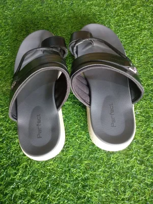 Perfect Ash & Black Designer Footwear Stylish ash-and-black Perfect shoes designed for standout elegance