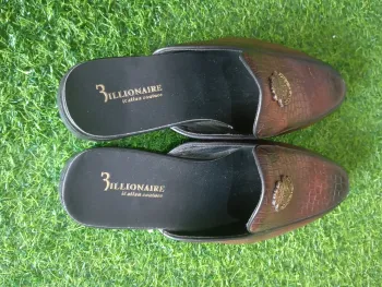 Billionaire Brown Luxury Loafers High-end brown Billionaire shoes crafted for refined fashion and elegant casual wear