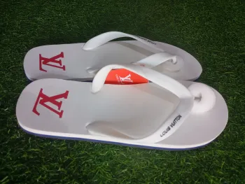 Louis Vuitton Palm Shoe White Luxury Men’s Shoes Premium white Louis Vuitton shoes combining elegance and designer style