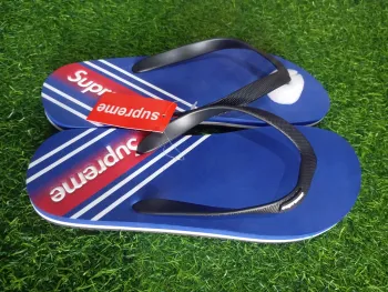 Supreme Palm Shoe Blue Trendy Sneakers Bold blue Supreme shoes designed for urban fashion and everyday comfort