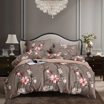 Midnight Gold Fracture – Black Abstract Marble Effect Bedding Set